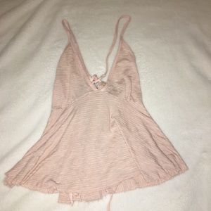 Urban outfitters open back crop